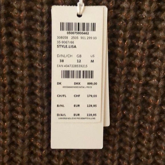 NEW Italian wool pullover - Picture 6 of 6